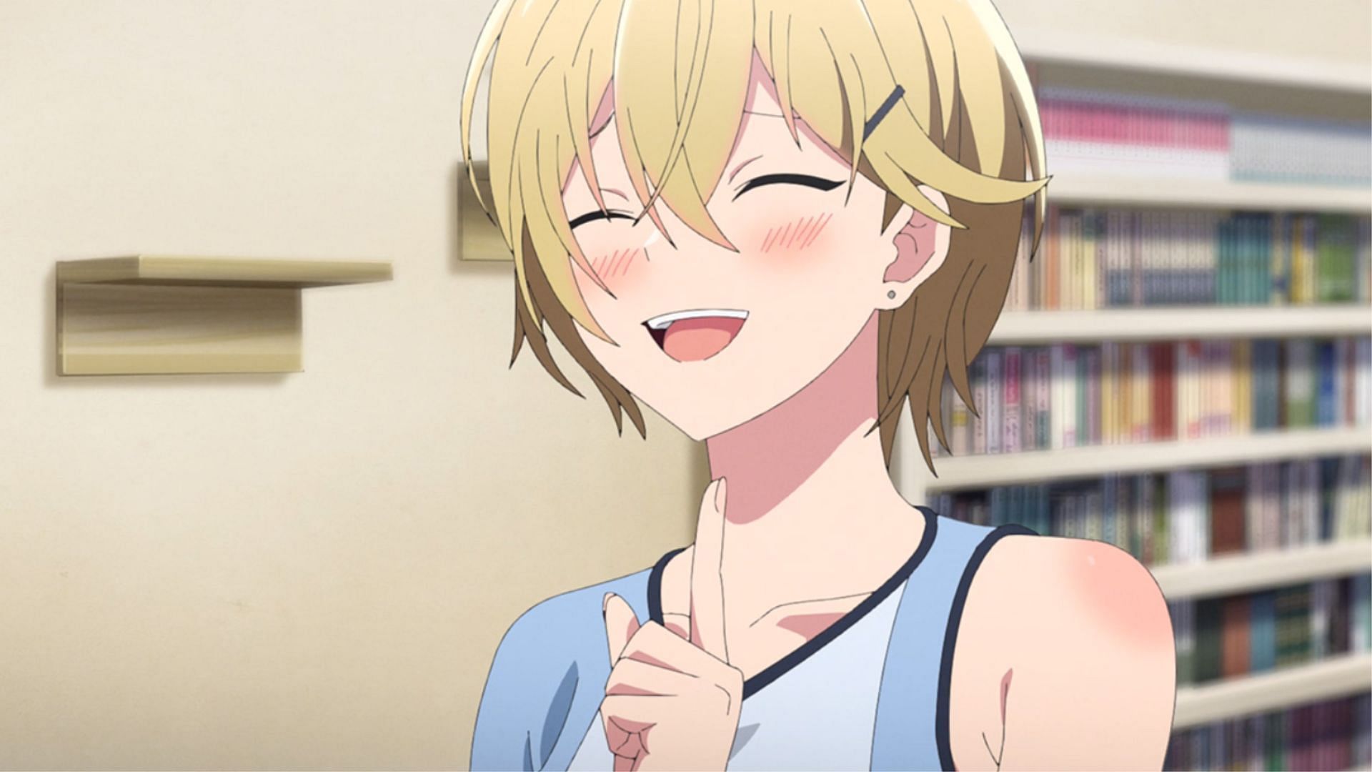Ellie Evergreen as seen in Please Put Them On, Takamine-san! episode 10 (Image via LIDENFILMS)